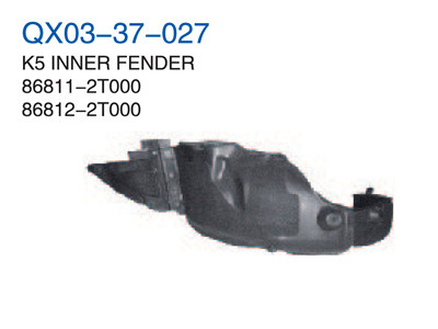 K5 INNER FENDER