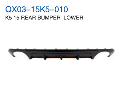 K5 15"REAR BUMPER LOWER