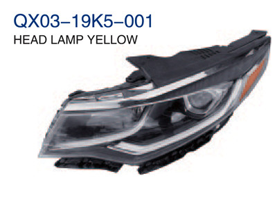 HEAD LAMP YELLOW