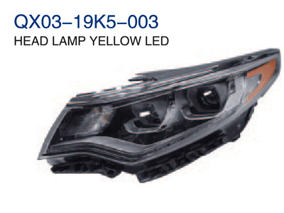 HEAD LAMP YELLOW LED