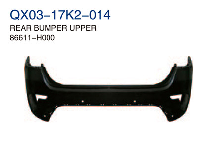 REAR BUMPER UPPER