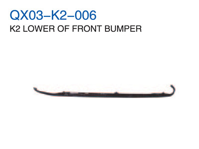 K2 LOWER OF FRONT BUMPER