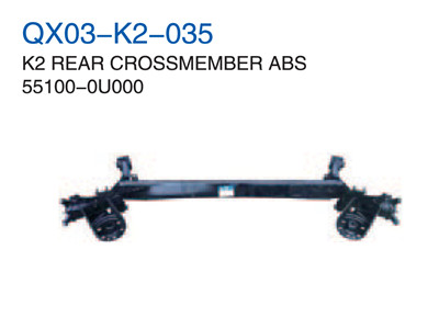 K2 REAR CROSSMEMBER ABS