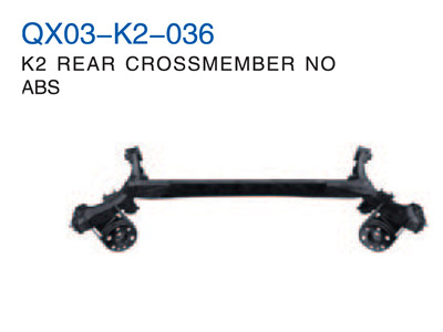 K2 REAR CROSSMEMBER NO ABS