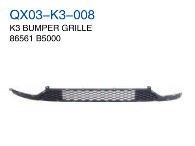 K3 BUMPER GRILLE