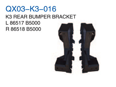 K3 REAR BUMPER BRACKET