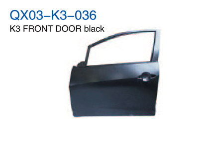 K3 FRONT DOOR BLACK