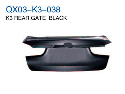 K3 REAR GATE BLACK