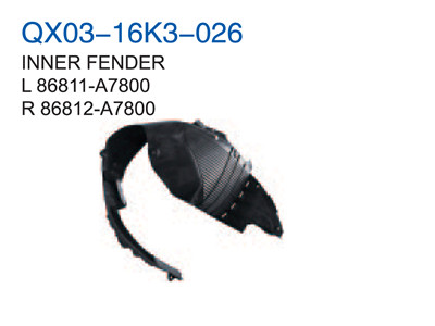 INNER FENDER