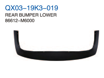 REAR BUMPER LOWER