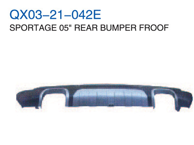 SPORTAGE 05" REAR BUMPER FROOF