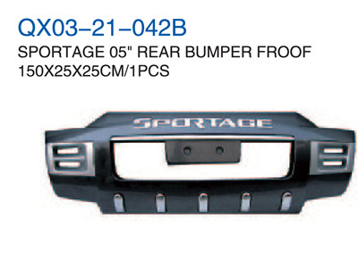 SPORTAGE 05" REAR BUMPER FROOF