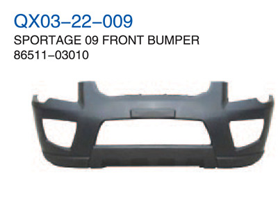 SPORTAGE 09" FRONT BUMPER