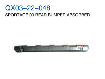 SPORTAGE 09" REAR BUMPER ABSORBER