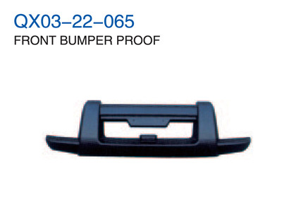 FRONT BUMPER PROOF