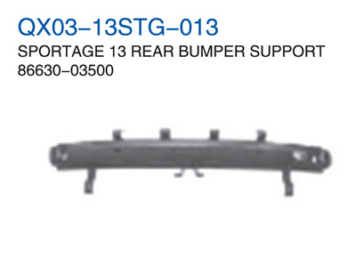 SPORTAGE 13"REAR BUMPER SUPPORT 