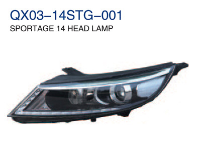 SPORTAGE 14" HEAD LAMP