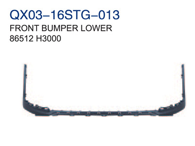 FRONT BUMPER LOWER