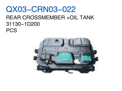 REAR CROSSMEMBER +OIL TANK