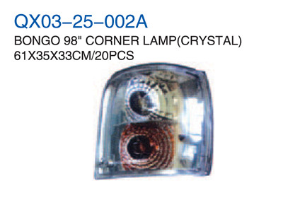 BONGO 98" CORNER LAMP CRYSTAL