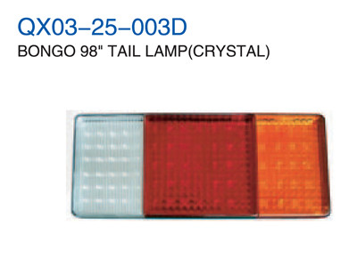 BONGO 98" TAIL LAMP CRYSTAL