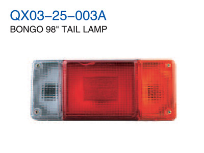 BONGO 98" TAIL LAMP