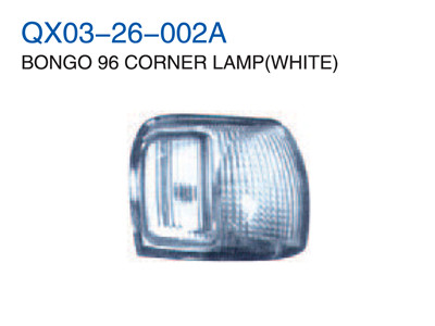 BONGO 96" CORNER LAMP WHITE