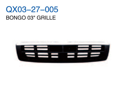 BONGO 03" GRILLE