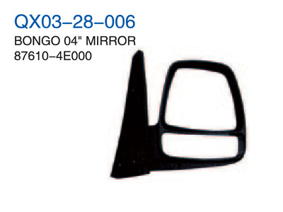 BONGO 04" MIRROR