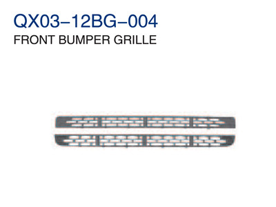 FRONT BUMPER GRILLE