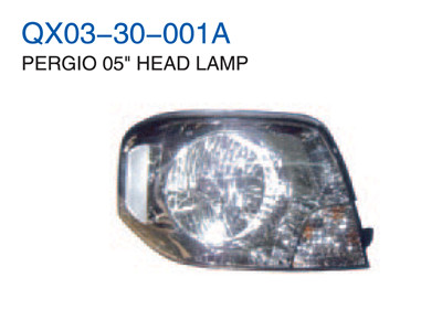 PERGIO 05"HEAD LAMP