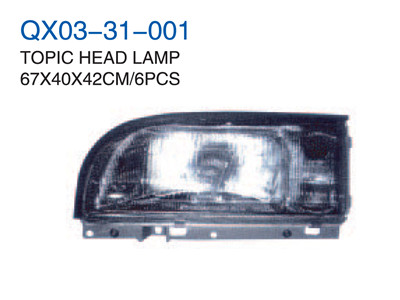 TOPIC HEAD LAMP