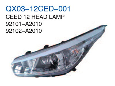 CEED 12" HEAD LAMP